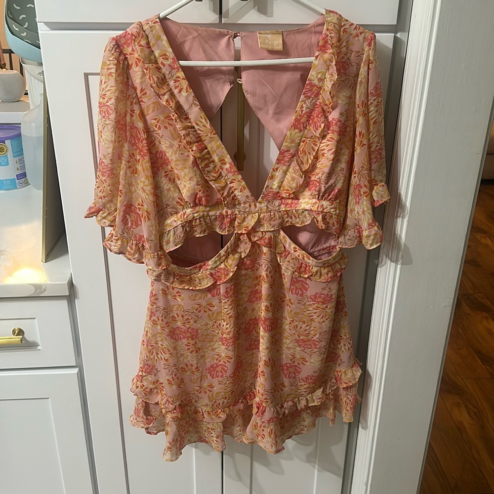 Sage & Paige cut out dress